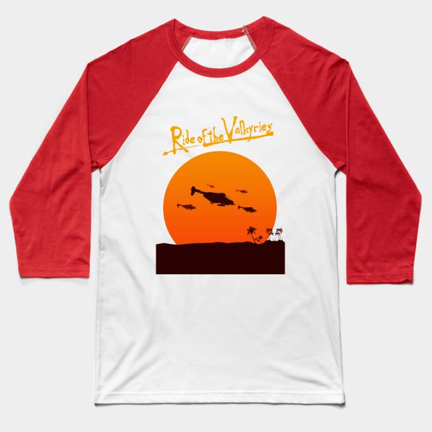 Ride of the Valkyries Baseball T-Shirt by SimonBreeze